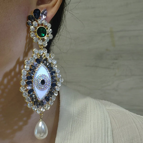 Eyelash Extensions Eye With Eyelashes Unique Earrings Women