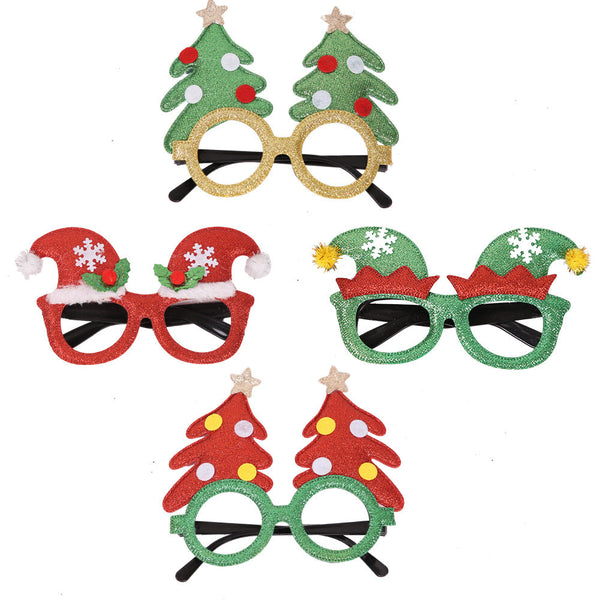 Prom Cartoon Antlers Children Glasses Decoration Christmas Party Theme Masks