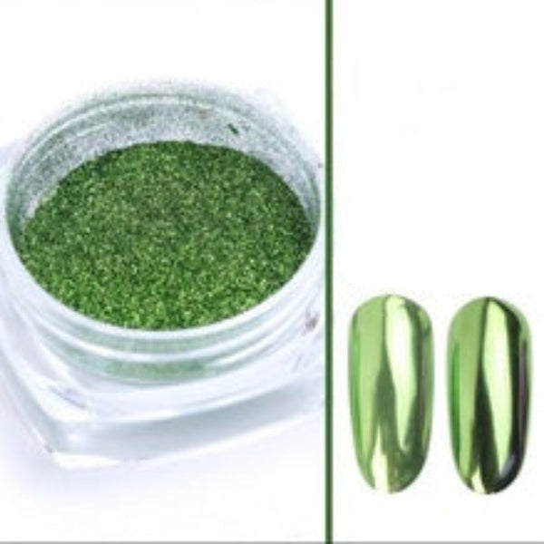 Mirror Nail Pigment Powder For Art And Cosmetic Applications Nail Art Tools