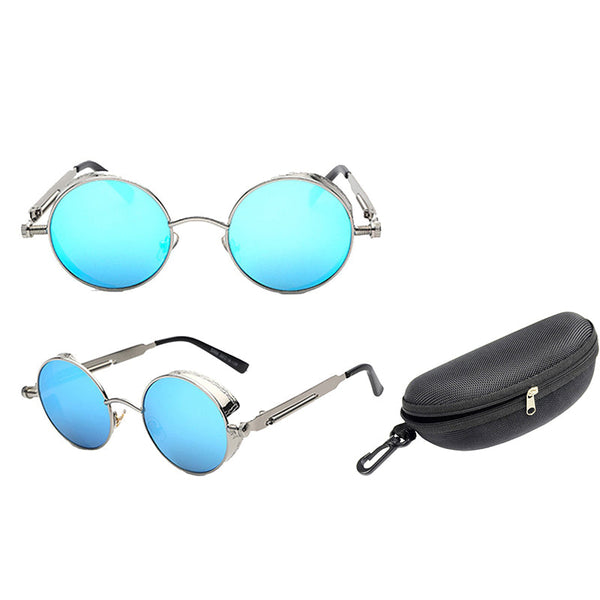 Round Metal Frame Sunglasses