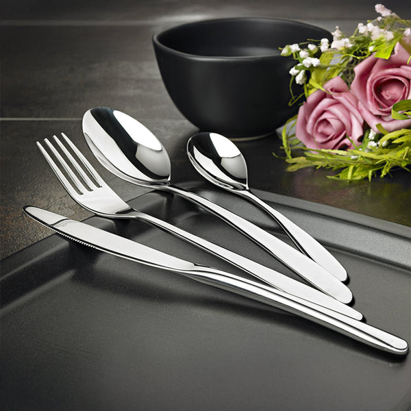 32 Piece Stainless Steel Cutlery Set Knives Fork Spoon Teaspoon Cutlery Sets