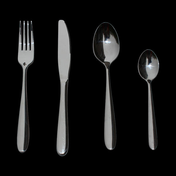 32 Piece Stainless Steel Cutlery Set Knives Fork Spoon Teaspoon Cutlery Sets