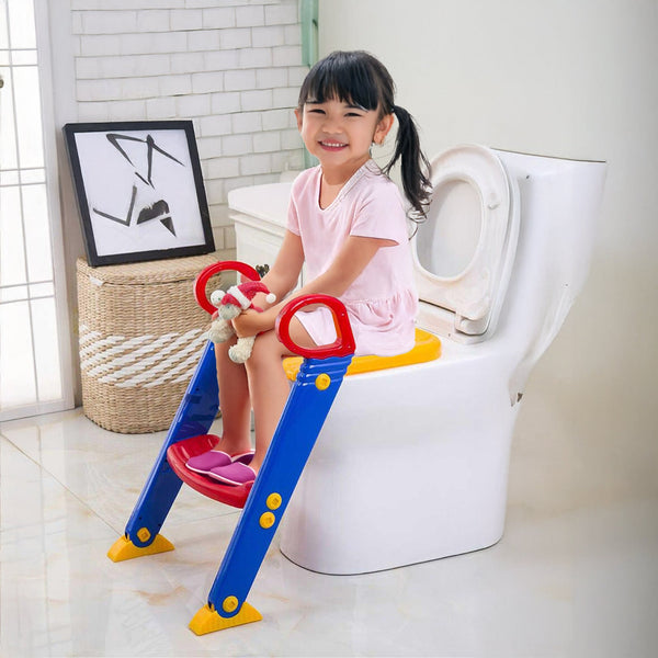 Kids Toilet Ladder Little One Potty Training Seat Toilet Training