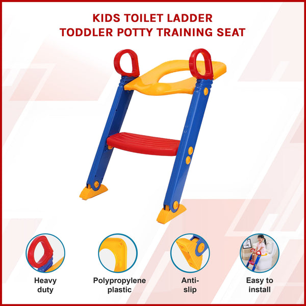 Kids Toilet Ladder Little One Potty Training Seat Toilet Training