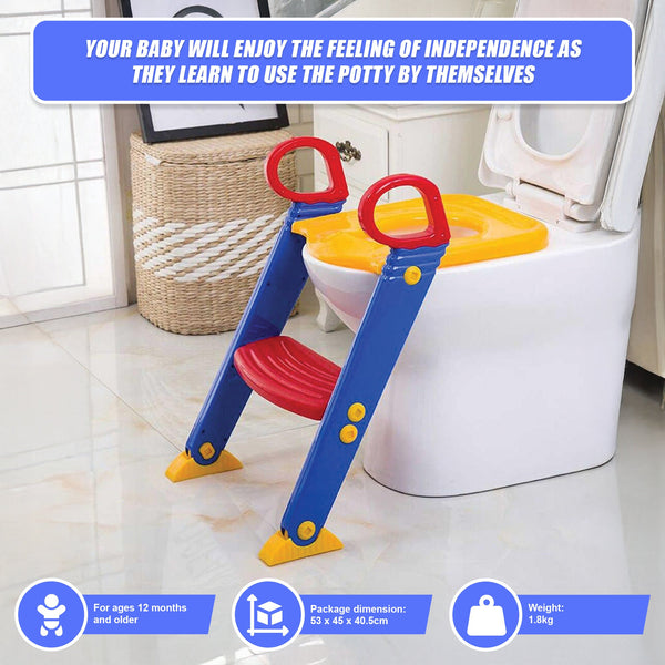 Kids Toilet Ladder Little One Potty Training Seat Toilet Training