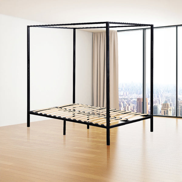 4 Four Poster Queen Bed Frame Queen Bed Frames
