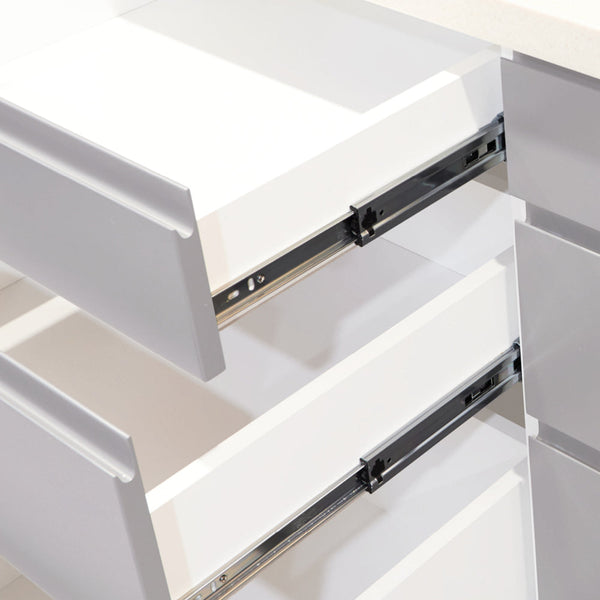 10 Pairs Of 500Mm Soft Close Full Extension Ball Bearing Drawer Runner Kitchen Cabinet Doors And Fronts