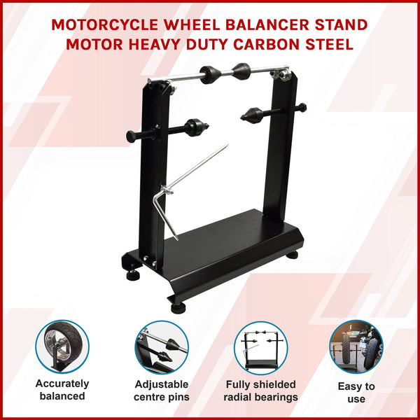 Motorcycle Wheel Balancer Stand Heavy Duty Carbon Steel Tyre Changers/Wheel Balancers