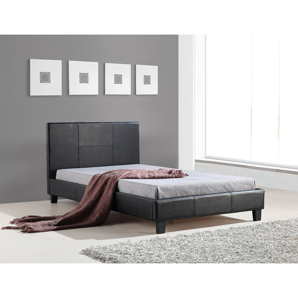 King Single Pu Leather Bed Frame Black King Single Bed Frames