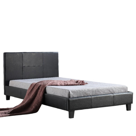 King Single Pu Leather Bed Frame Black King Single Bed Frames