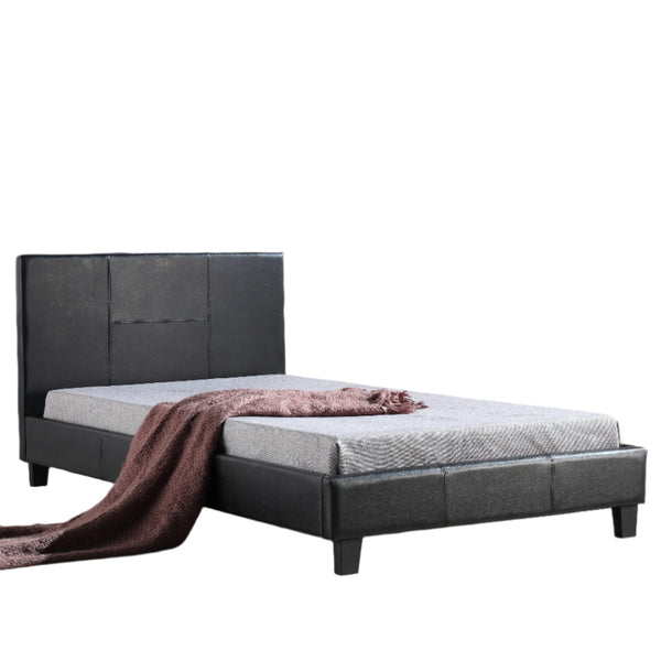 King Single Pu Leather Bed Frame Black King Single Bed Frames
