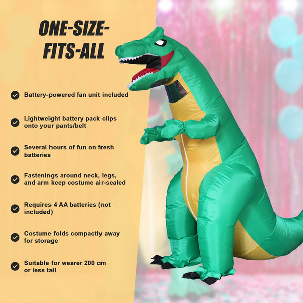 Dino Inflatable Costume Unisex Costumes