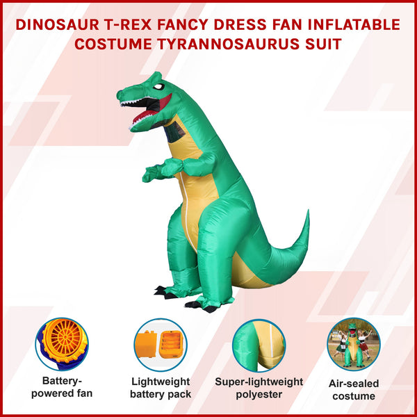 Dino Inflatable Costume Unisex Costumes