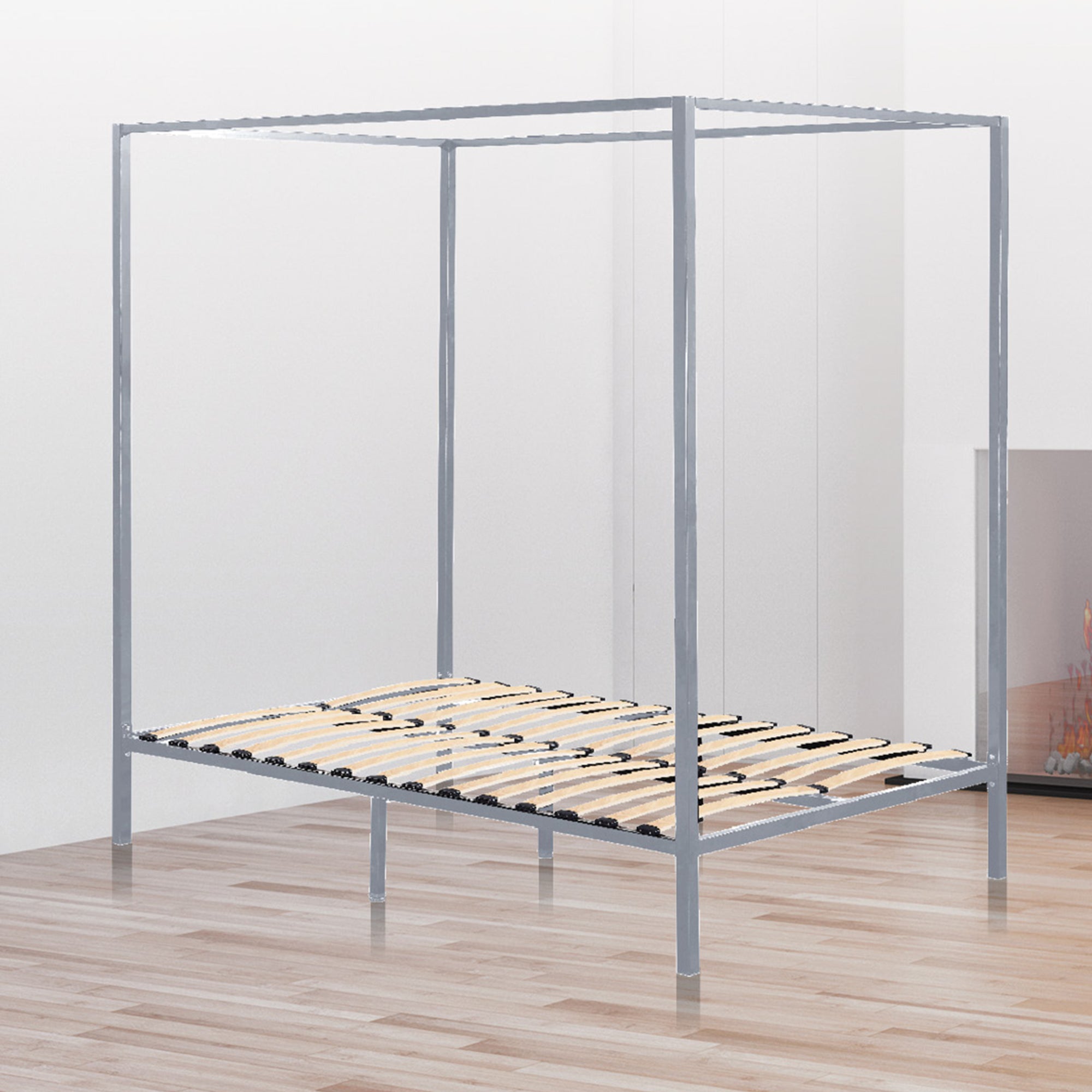 4 Four Poster Queen Bed Frame Queen Bed Frames