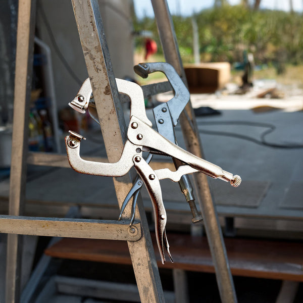 10Pc Heavy Duty Steel C Clamps 6" Mig Welding Locking Plier Vice Grip Other Welding Equipment