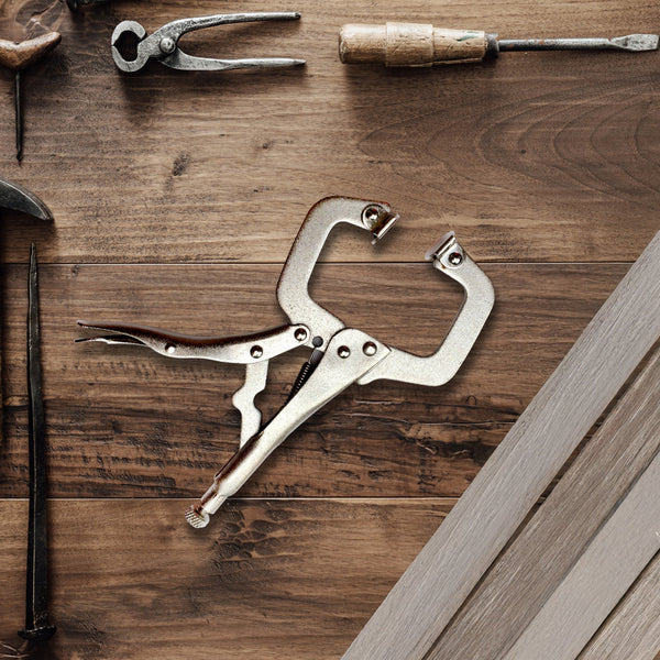 10Pc Heavy Duty Steel C Clamps 6" Mig Welding Locking Plier Vice Grip Other Welding Equipment