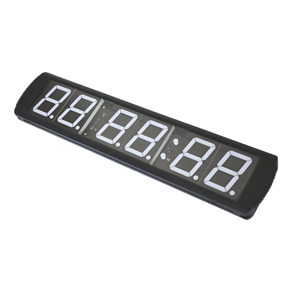 6 Digit Digital Timer Interval Fitness Clock Stopwatches
