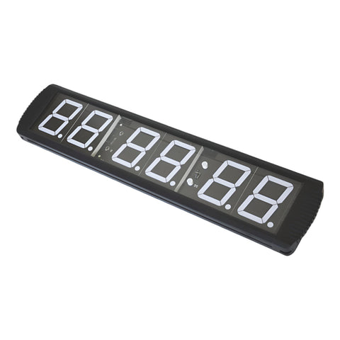 6 Digit Digital Timer Interval Fitness Clock Stopwatches