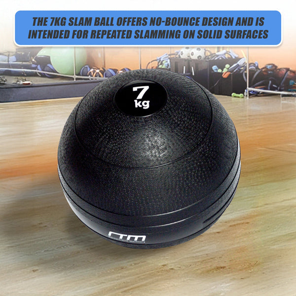 7Kg Slam Ball No Bounce Crossfit Fitness Mma Boxing Bootcamp Slam Balls