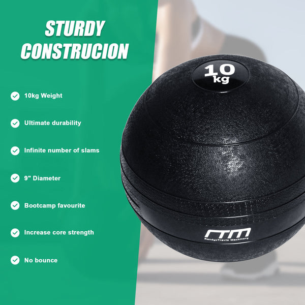 10Kg Slam Ball No Bounce Crossfit Fitness Mma Boxing Bootcamp Slam Balls