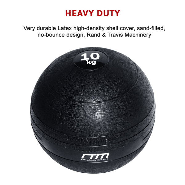 10Kg Slam Ball No Bounce Crossfit Fitness Mma Boxing Bootcamp Slam Balls