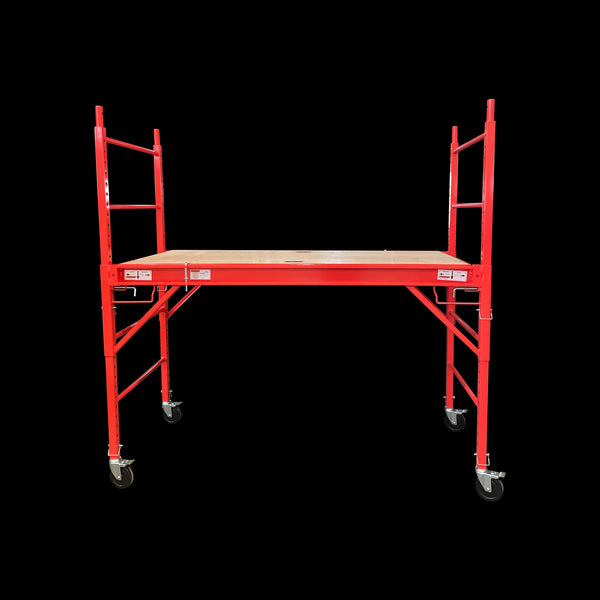 Safety Ladder 450Kg Red Scaffolding