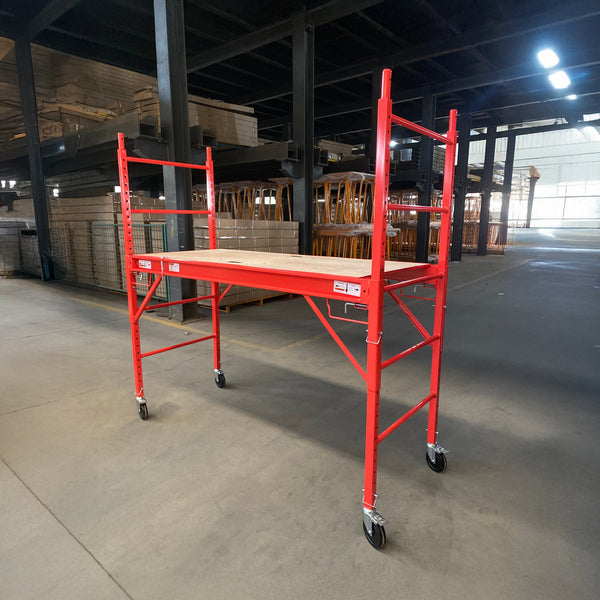 Safety Ladder 450Kg Red Scaffolding