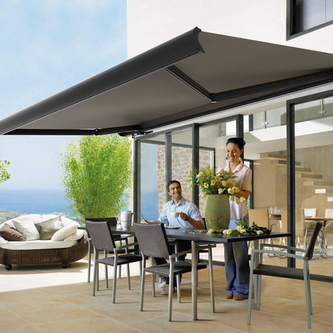 Heavy Duty Full Cassette Motorised Awning 4.0M X 3.0M Awning & Canopy Parts