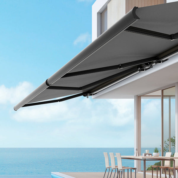 Heavy Duty Full Cassette Motorised Awning 5.0M X 3.0M Awning & Canopy Parts