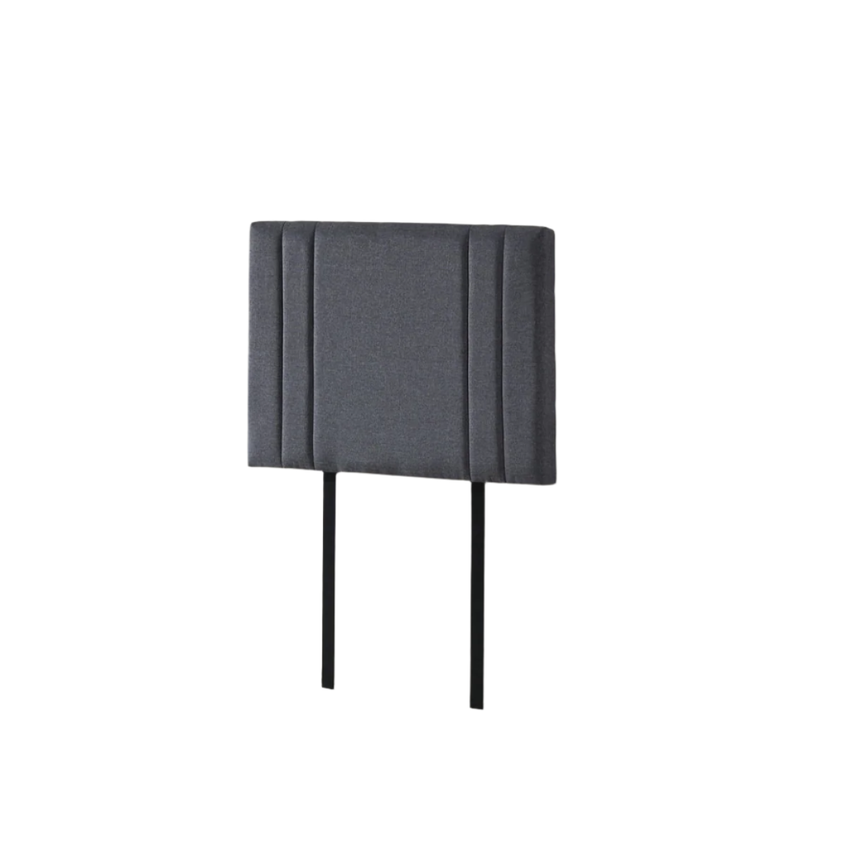 Linen Fabric Single Bed Deluxe Headboard Bedhead Grey Single Bed Frames