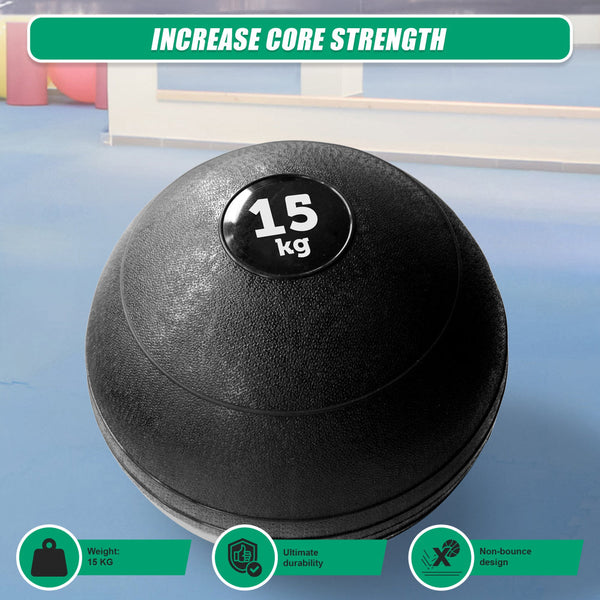 15Kg Slam Ball No Bounce Crossfit Fitness Mma Boxing Bootcamp Slam Balls