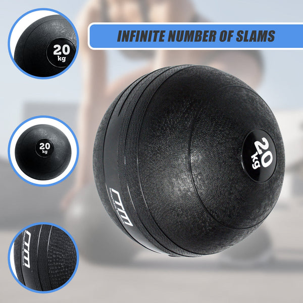 20Kg Slam Ball No Bounce Crossfit Fitness Mma Boxing Bootcamp Slam Balls