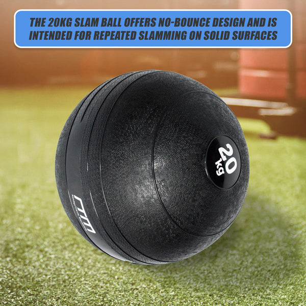 20Kg Slam Ball No Bounce Crossfit Fitness Mma Boxing Bootcamp Slam Balls