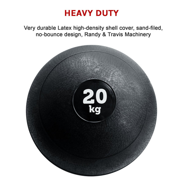 20Kg Slam Ball No Bounce Crossfit Fitness Mma Boxing Bootcamp Slam Balls
