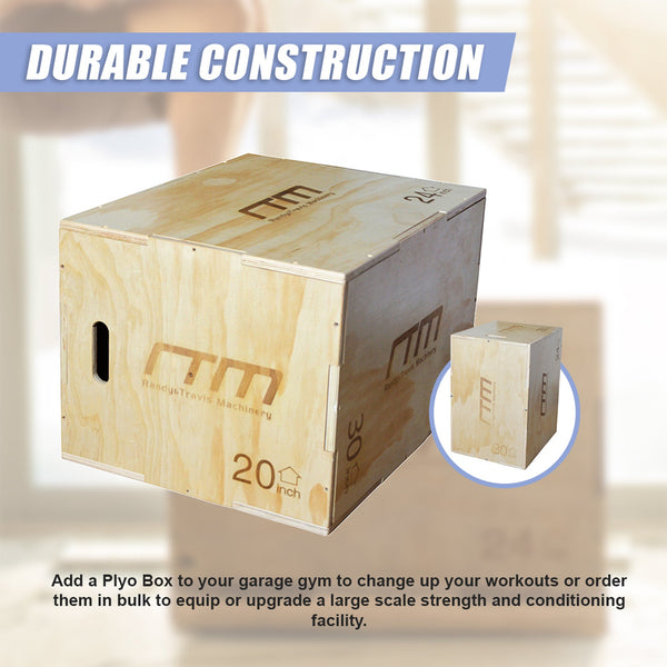 3 In 1 Wood Plyo Games Plyometric Jump Box Plyometric Jump Boxes