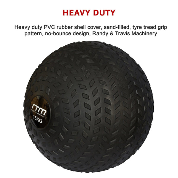 15Kg Tyre Thread Slam Ball Dead Medicine For Gym Fitness Slam Balls