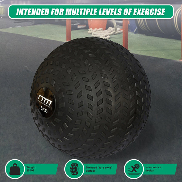 15Kg Tyre Thread Slam Ball Dead Medicine For Gym Fitness Slam Balls