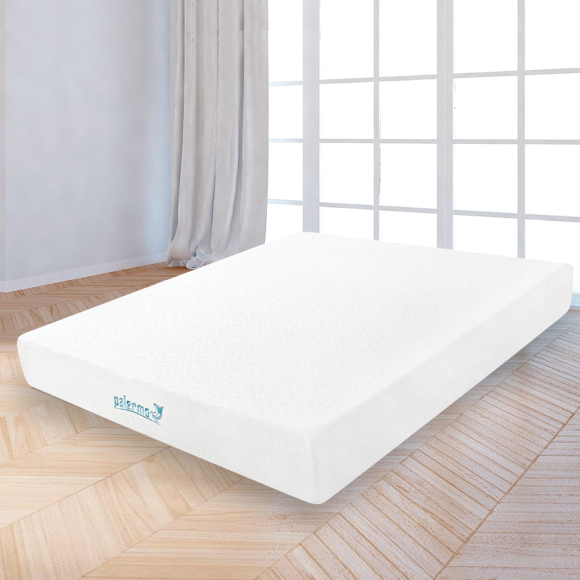 Palermo King 25Cm Gel Memory Foam Mattress Dual Layered Certipur Us Mattresses