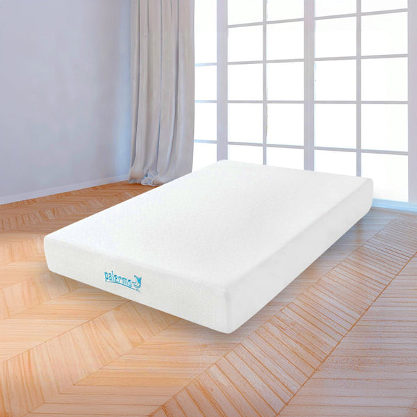 Palermo Double 25Cm Gel Memory Foam Mattress Dual Layered Certipur U Mattresses