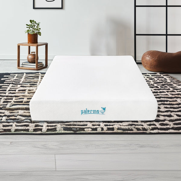 Palermo Double 25Cm Gel Memory Foam Mattress Dual Layered Certipur U Mattresses