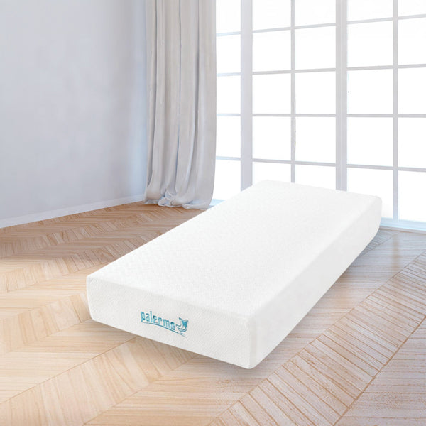 Palermo Single 25Cm Gel Memory Foam Mattress Dual Layered Certipur Us Mattresses