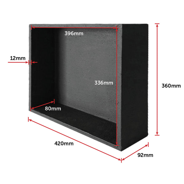 Shower Niche 360 X 420 92Mm Prefabricated Wall Bathroom Renovation Other Flooring & Tiles