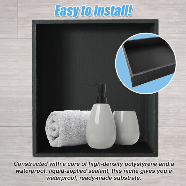 Shower Niche 360 X 420 92Mm Prefabricated Wall Bathroom Renovation Other Flooring & Tiles