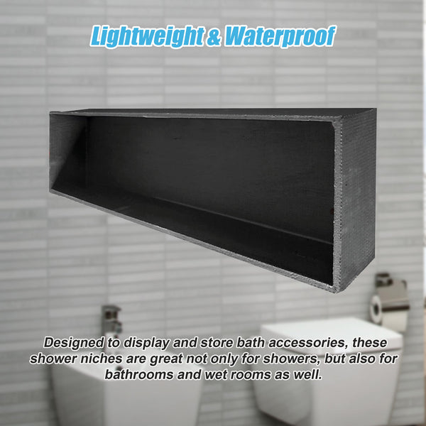 Shower Niche 250 X 900 92Mm Prefabricated Wall Bathroom Renovation Other Flooring & Tiles