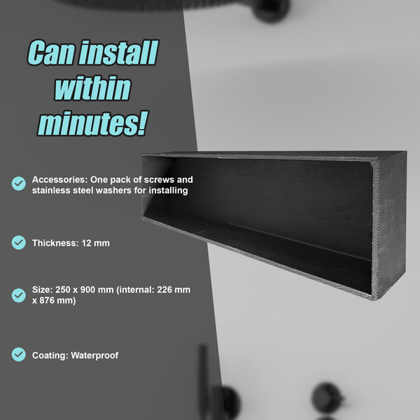 Shower Niche 250 X 900 92Mm Prefabricated Wall Bathroom Renovation Other Flooring & Tiles