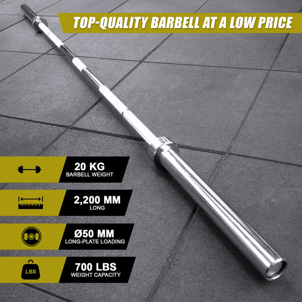 20Kg Olympic Barbell (700Lbs Rating) Barbells & Attachments