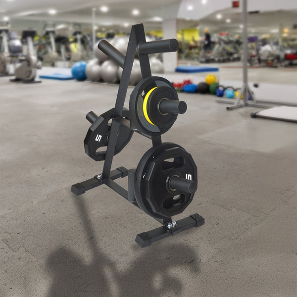 Randy & Travis Machinery Olympic Weight Plate Storage Rack 250Kg Capacity Weight Plates