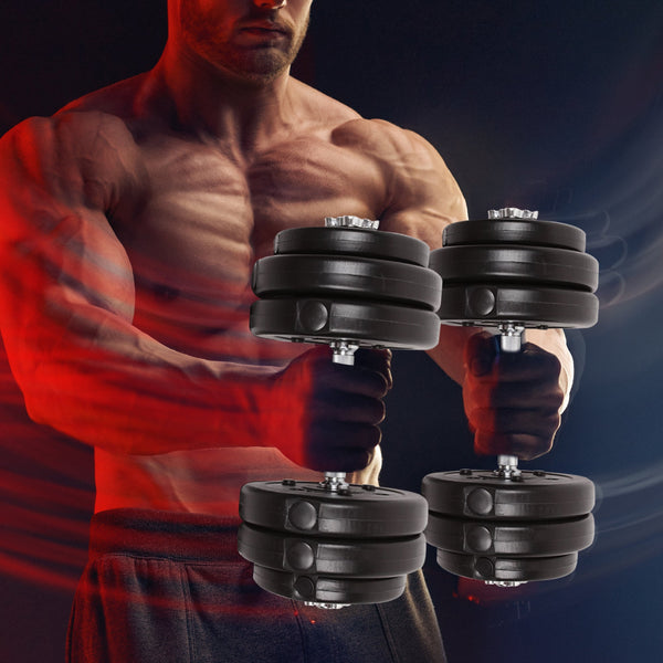 30Kg Dumbbell Adjustable Weight Set Dumbbells
