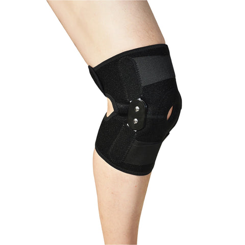 Hinged Full Knee Support Brace Protection Arthritis Injury Sports Orthotics Braces & Sleeves