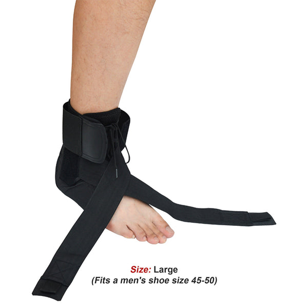Ankle Brace Stabilizer Sprain & Instability Large Orthotics Braces & Sleeves